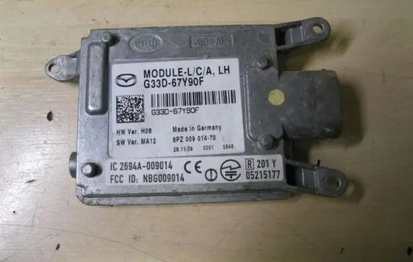 Mazda CX-7 Other control units/modules G33D67Y90F G1014