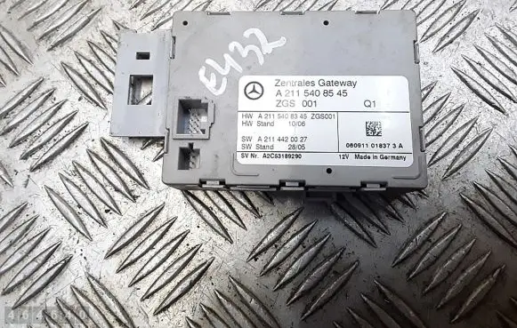 Mercedes-Benz E W211 Gateway control module a2115408545