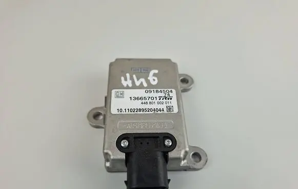 Opel Vectra C ESP acceleration yaw rate sensor 09184504