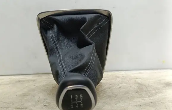 Opel Corsa F Gear lever shifter trim leather/knob 98298160ZD 565537081 93477070