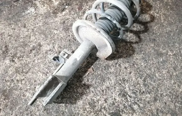 Citroen C4 I Front shock absorber with coil spring