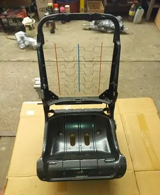 Renault Master III Front driver seat 873518763R