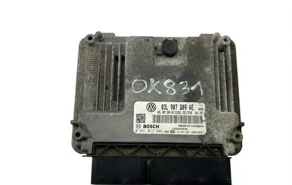 Volkswagen PASSAT CC Engine control unit/module ECU 03L907309AE 0281017946