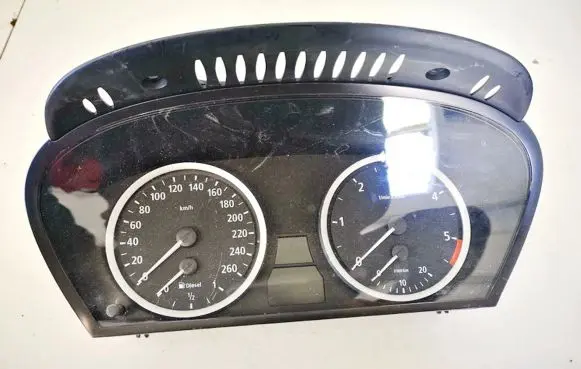 BMW 5 E60 E61 Speedometer (instrument cluster) 65826970343 65.82-6970343