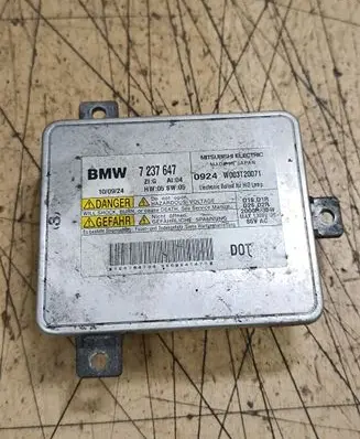 BMW 7 F01 F02 F03 F04 Headlight ballast module Xenon 7237647 W003T20071