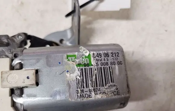 Peugeot 407 Rear window wiper motor 54906212