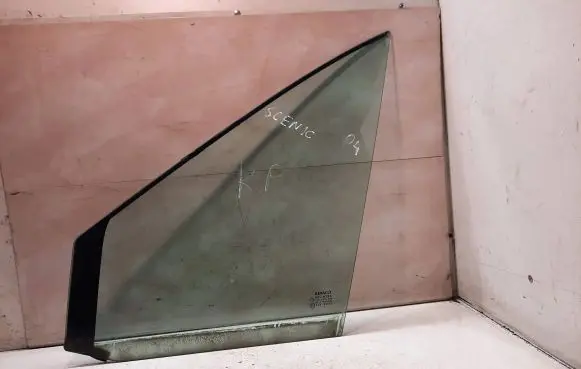 Renault Scenic II - Grand scenic II Front door vent window glass four-door 43R00049 DOT24AS2M25