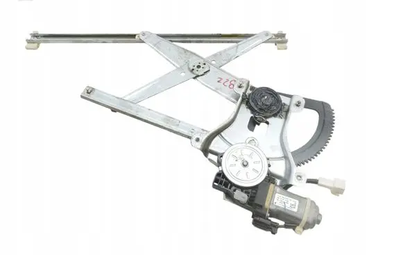 Chevrolet Aveo Front window lifting mechanism without motor 96870316