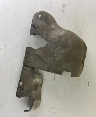 Heat shield in engine bay