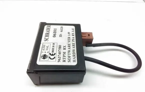 Peugeot 607 Door central lock control unit/module 9637407580