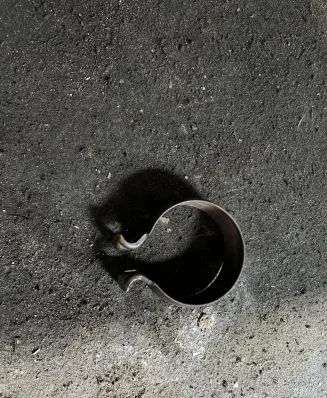 Mercedes-Benz C W204 Muffler pipe connector clamp 