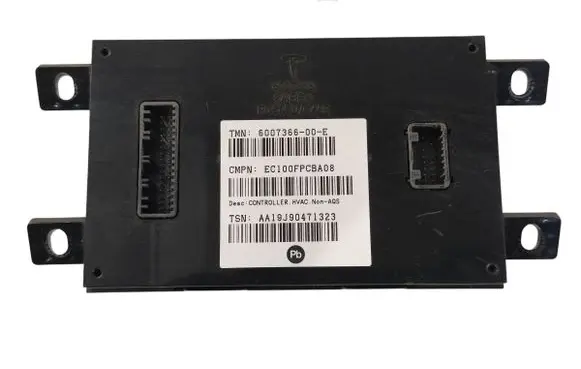 Tesla Model S Climate control unit 600736600E EC100FPCBA08 AA19J90471323