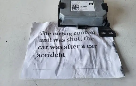 Opel Insignia B Airbag control unit/module 13510485