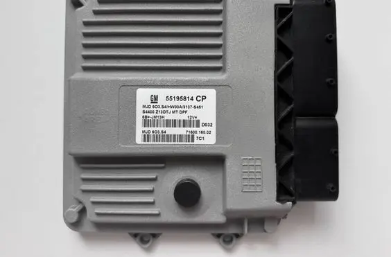Opel Corsa D Engine control unit/module 55195814CP 55195814 MJD603.S4
