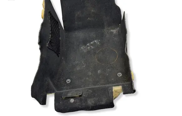 Mercedes-Benz GLK (X204) Front floor carpet liner A2046808640 3400096