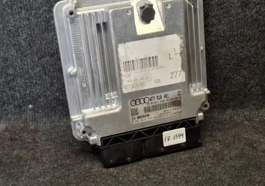 Audi A6 S6 C6 4F Engine control unit/module 4F7910401 4F0907401E 0281014724