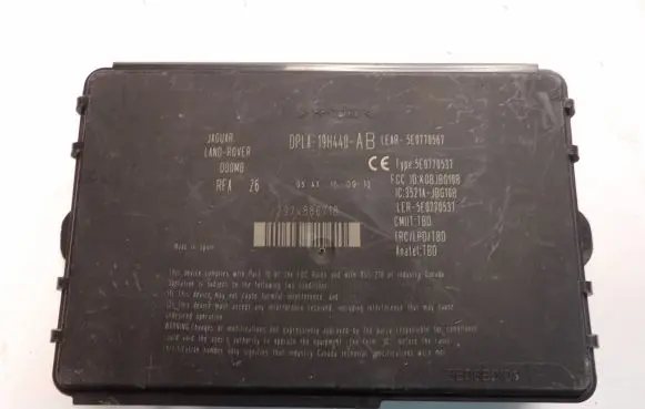 Jaguar XF X250 Keyless (KESSY) go control unit/module DPLA19H440AB 2974886718 5E0770567