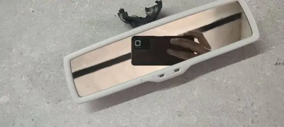 Volkswagen Polo V 6R Rear view mirror (interior) 1K0857511D