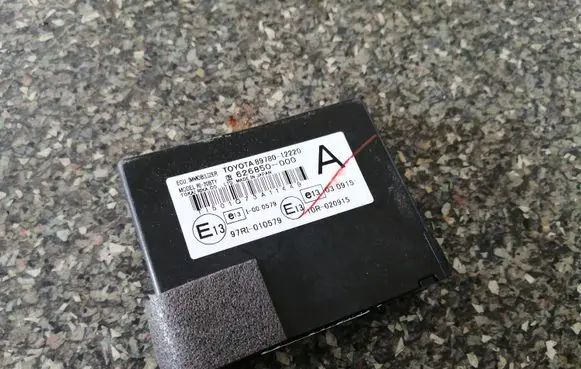 Toyota Corolla E140 E150 Immobilizer control unit/module 8978012220 626850000