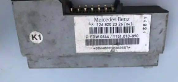 Mercedes-Benz E W124 Alarm control unit/module 1268202326 0151019800 C1C00SBADA