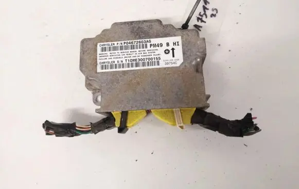 Dodge Caliber Airbag control unit/module p04672603ag 39754c