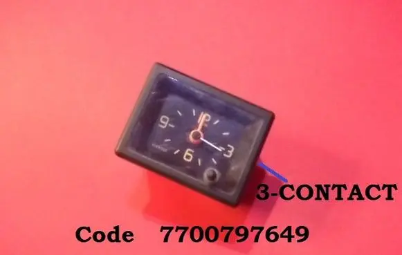 Renault Clio I Clock 7700797649