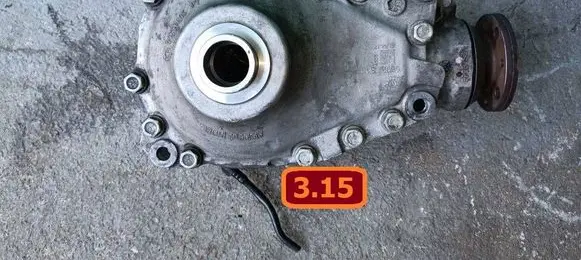 BMW X5 E70 Front differential 31507590899 315 86183790617