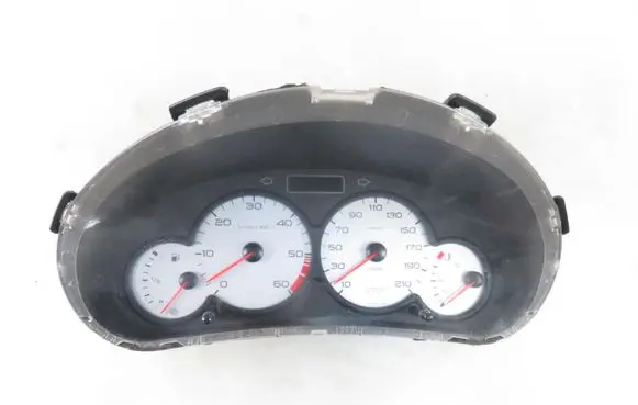 Peugeot 206 Speedometer (instrument cluster) 9651740280
