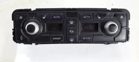 Audi A8 S8 D3 4E Climate control unit 4E0820043A 5HB00848001 4E0910043