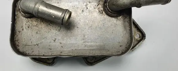 Audi A6 S6 C6 4F Engine oil radiator 06E117021G