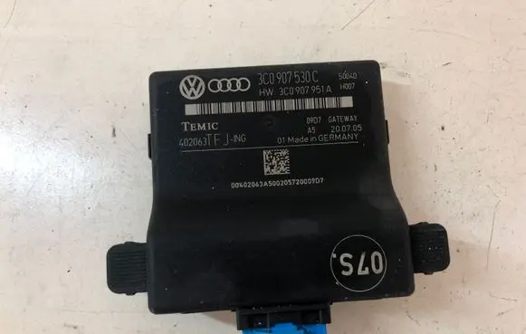 Volkswagen PASSAT B6 Gateway control module 3C0907530C 3C0907951A