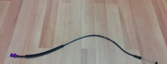 Rear door cable line