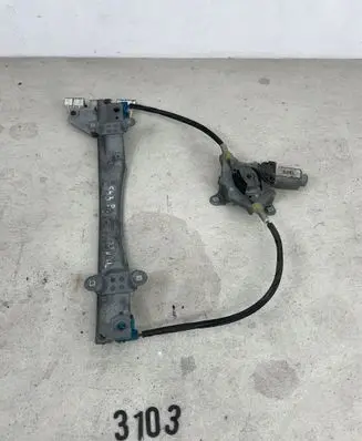Front door window regulator with motor