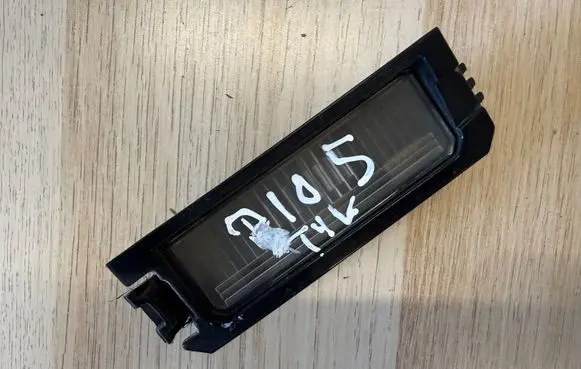 KIA Rio Number plate light 92502F6000