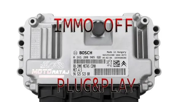 Peugeot Partner Engine control unit/module 0261208905 9652552380