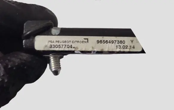 Citroen C5 Seat belt adjustment rail 9656497380 33057704