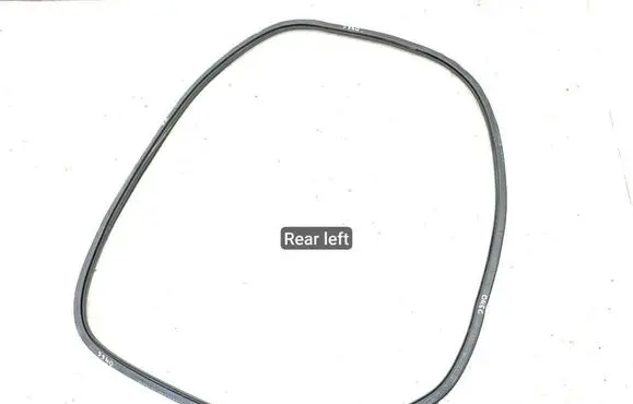 Bentley Bentayga Rear door rubber seal (on body) 36A833721