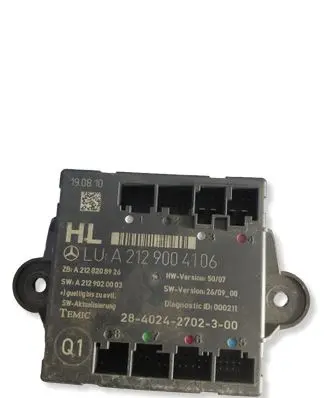 Mercedes-Benz E W212 Door control unit/module A2129004106 2128208926 A2129020003