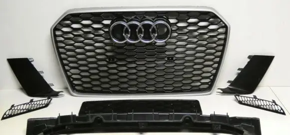 Audi A6 C7 Front bumper upper radiator grill 4G0853653N