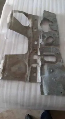 Nissan Leaf I (ZE0) Front bumper corner part panel trim 