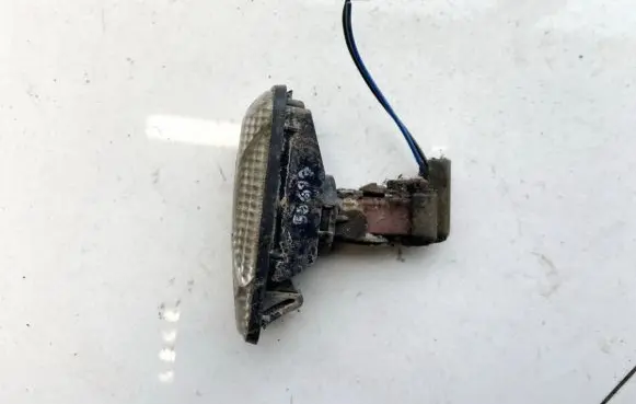 Front fender indicator light