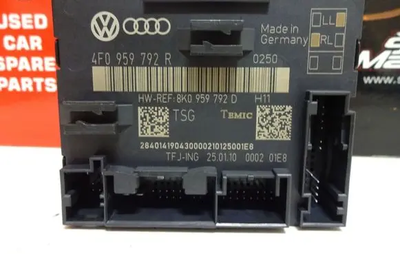 Audi A6 S6 C6 4F Door control unit/module 4F0959792R