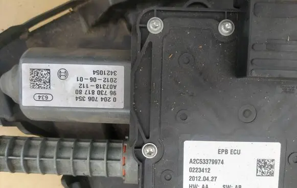 Citroen C4 I Picasso Hand parking brake switch 0204706354