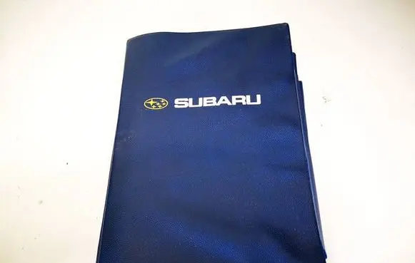 Subaru Outback Owners service history hand book 