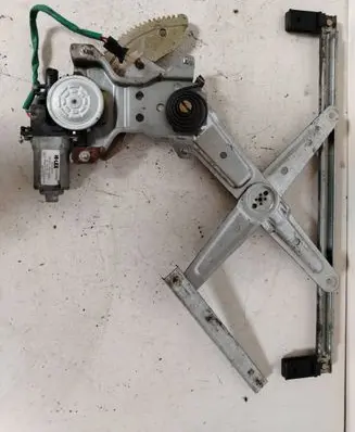 KIA Carens I Rear door window regulator with motor XH504P0 0K2FA597356Y