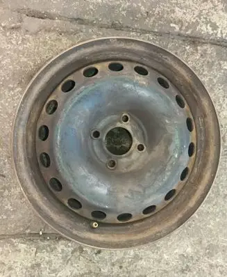 Renault Clio III R15 steel rim 