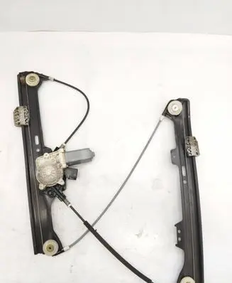 Front door window regulator with motor