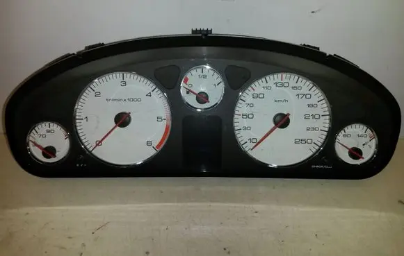 Peugeot 407 Speedometer (instrument cluster) 9658138580 A2C53106703