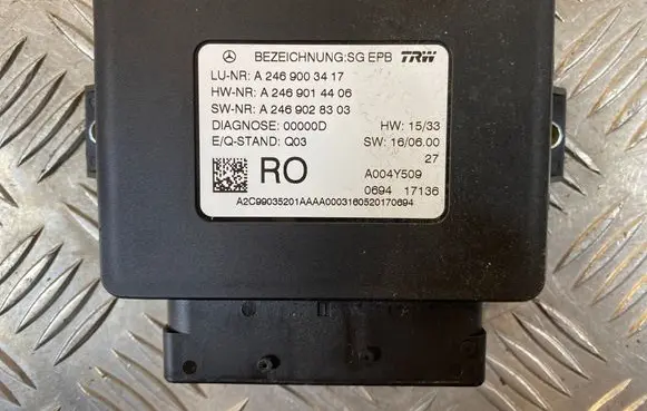 Mercedes-Benz A W176 Brake system control unit/module A2469003417 A2469028303 A2469014406