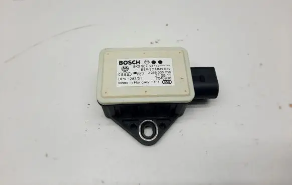 Audi Q5 SQ5 ESP acceleration yaw rate sensor 8K0907637C 0265005738